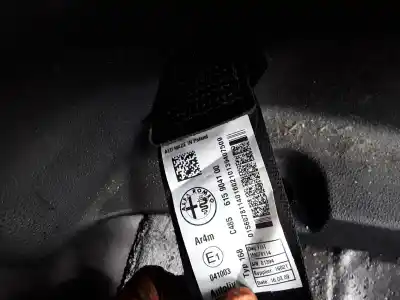 Second-hand car spare part rear left seat belt for alfa romeo mito (955_) 1.4 (955axb1b) oem iam references 615904100