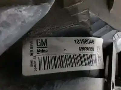 Pièce détachée automobile d'occasion feu arrière droit pour opel astra h gtc d-z17dth références oem iam 89037887