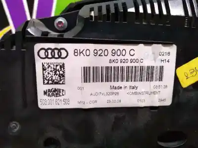 Автозапчасти б/у ПРИБОРНАЯ ДОСКА за AUDI A4  ссылки OEM IAM 8K0920900C  