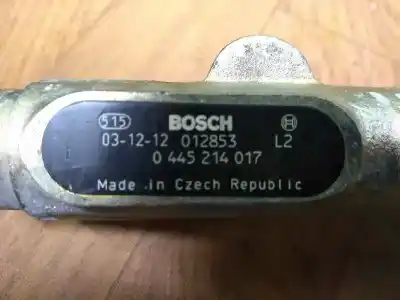 Peça sobressalente para automóvel em segunda mão Régua / Rampa De Injetores por CITROEN JUMPY 2.0 HDi SX Familiar (5/6 asientos) Referências OEM IAM 0445214017  