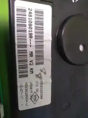 Peça sobressalente para automóvel em segunda mão quadrante por dacia duster ii comfort referências oem iam 248108019r  