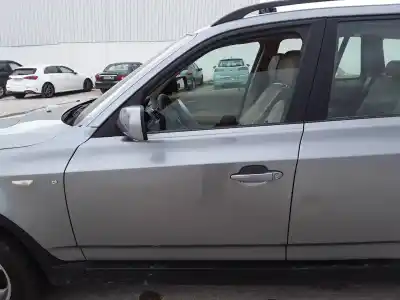 Second-hand car spare part left front door for bmw x3 (e83) 2.0 sd oem iam references   