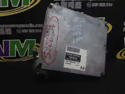 Автозапчастина б/у ебу контролер двигуна для TOYOTA COROLLA (E12) 2.0 D-4D Linea Terra Berlina Посилання на OEM IAM 8966102A61  