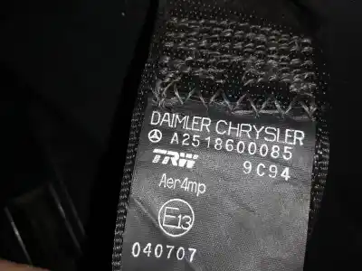 Автозапчастина б/у задній лівий ремін безпеки для clase c clase r w251 320 cdi l 251.122 посилання на oem iam   