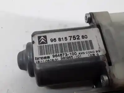 Peça sobressalente para automóvel em segunda mão Motor Elevador Vidro Dianteiro Esquerdo por CITROEN C4 BERLINA Collection Referências OEM IAM 9657133680  