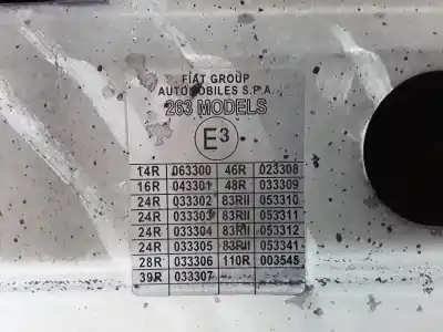 Peça sobressalente para automóvel em segunda mão capot por fiat doblo active referências oem iam 0051810378  