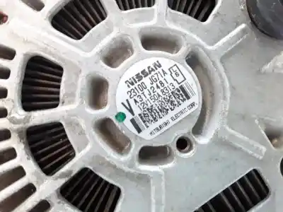 Second-hand car spare part alternator for renault koleos 2.0 dci diesel fap cat oem iam references 23100jg71a  