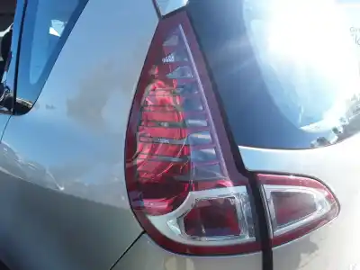 Second-hand car spare part left tailgate light for renault scenic iii (jz) 1.5 dynamique oem iam references 265550013r