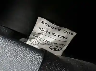 Автозапчастина б/у передній лівий ремін безпеки для toyota yaris (ksp9/scp9/nlp9) básico посилання на oem iam 732200d160  