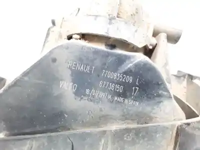 Pezzo di ricambio per auto di seconda mano fendinebbia sinistra per renault megane i scenic ja renault riferimenti oem iam 7700835209l  