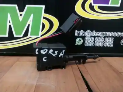 Pezzo di ricambio per auto di seconda mano motore chiusura cancello centralizzato per opel corsa c corsa c riferimenti oem iam   