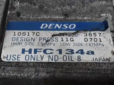 Tweedehands auto-onderdeel airconditioning compressor voor mitsubishi montero (v60/v70) 3.2 di-d avance oem iam-referenties 10s17c  