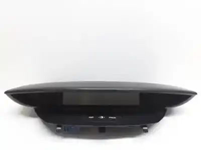 Second-hand car spare part multifunction display for citroen c4 berlina collection oem iam references 96572391zd  