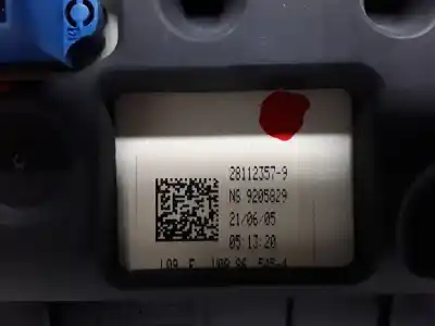 Second-hand car spare part multifunction display for citroen c4 berlina collection oem iam references 96572391zd  