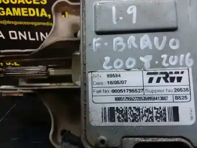 Second-hand car spare part STEERING COLUMN for FIAT II BRAVO (198)  OEM IAM references 00051795527  