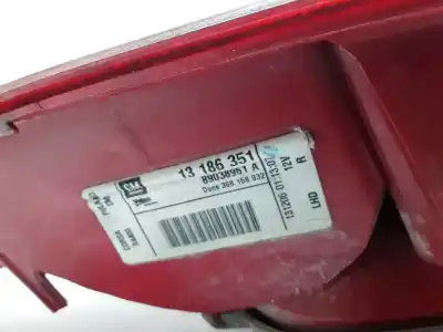 Автозапчастина б/у правий ліхтар для opel corsa d s-d pd11 посилання на oem iam 13186351  