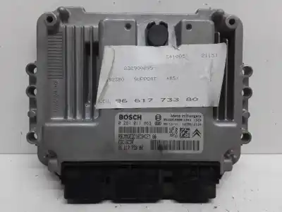 Second-hand car spare part ecu engine control for citroen c4 berlina collection oem iam references 0281011863