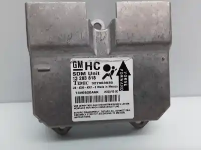 Second-hand car spare part Airbag Control Unit for OPEL CORSA D 1.2 16V bivalent (Gasolina / Gas licuado del petróleo. GPL) OEM IAM references 13283818  