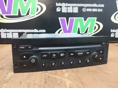 Pezzo di ricambio per auto di seconda mano IMPIANTO AUDIO / RADIO CD per PEUGEOT 206  Riferimenti OEM IAM RADCD10004  