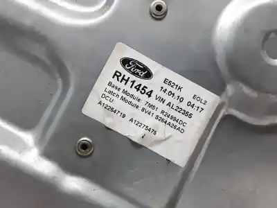Second-hand car spare part rear right window regulator for ssangyong rodius 2.7 turbodiesel cat oem iam references 7m51r045h22a