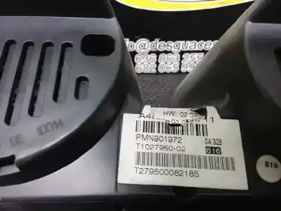 Автозапчастина б/у панель інструментів для smart forfour 1 smart passion manual посилання на oem iam pmn901972  