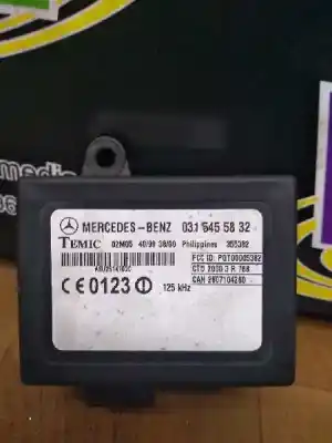 Pezzo di ricambio per auto di seconda mano Modulo Elettronico per MERCEDES-BENZ VITO COMBI (BM 638) 2.2 16V CDI Turbodiesel CAT Riferimenti OEM IAM 0315455832  