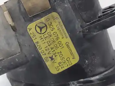 Pezzo di ricambio per auto di seconda mano Fendinebbia Sinistra per CLASE C CLASE A 2.0 CDI Riferimenti OEM IAM A2518200756  