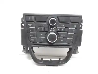 Peça sobressalente para automóvel em segunda mão sistema de áudio / rádio cd por opel astra j berlina 5p a17dtr referências oem iam 13337218  