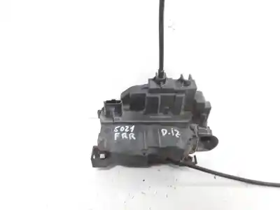 Second-hand car spare part left front door lock for renault clio iii exception oem iam references   