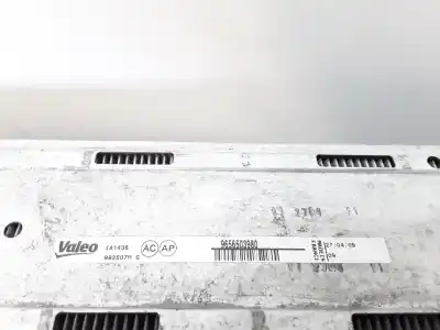 Second-hand car spare part Intercooler for CITROEN C4 BERLINA Cool OEM IAM references 9656503980  