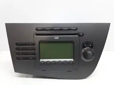 Pezzo di ricambio per auto di seconda mano impianto audio / radio cd per seat leon (1p1) 2.0 tdi 16v riferimenti oem iam 1p1035186b  