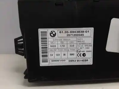 Second-hand car spare part light control unit for bmw x5 (e70) m57306d3 oem iam references 6135694383801