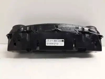 Piesă de schimb auto la mâna a doua PANOU CLIMA pentru MERCEDES-BENZ CLASE E  Referințe OEM IAM 2118300685  