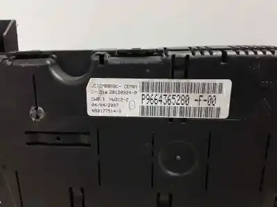 Автозапчасти б/у приборная доска за citroen c4 picasso i monospace (ud_) 1.6 hdi ссылки oem iam p9664365280f00  