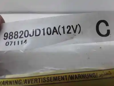 Автозапчасти б/у блок управления подушками безопасности за nissan qashqai / qashqai +2 i (j10, nj10, jj10e) 1.5 dci ссылки oem iam 98820jd10a  
