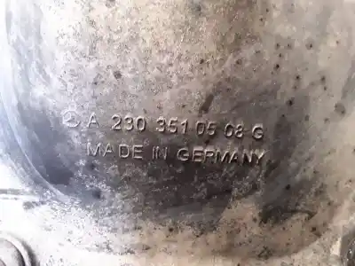 Pezzo di ricambio per auto di seconda mano differenziale posteriore per mercedes-benz clase e w211 berlina e 270 cdi 211.016 riferimenti oem iam a2303521806