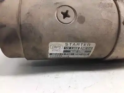 Pezzo di ricambio per auto di seconda mano motorino di avviamento per kia cerato (ld) d4ea riferimenti oem iam 3610027000  