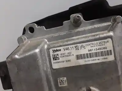 Second-hand car spare part ecu engine control for citroen celysée exclusive oem iam references 9811545080  