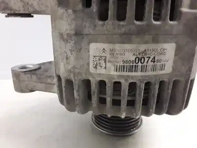 Peça sobressalente para automóvel em segunda mão alternador por citroen celysée exclusive referências oem iam 9806007480  