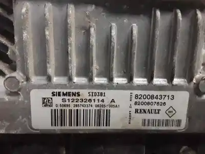 Автозапчастина б/у ебу контролер двигуна для RENAULT SCENIC II (JM) K9K P7 Посилання на OEM IAM 8200843713  