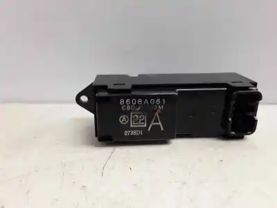 Second-hand car spare part right front power window switch for mitsubishi outlander (cw0) 2.0 di-d intense plus oem iam references 8608a061  