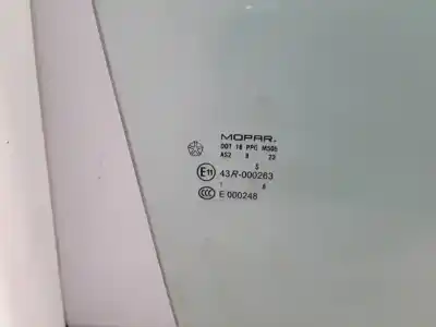 Peça sobressalente para automóvel em segunda mão vidro dianteiro direito por chrysler sebring berlina 2.0 crd limited referências oem iam 43r000263