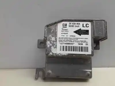 Pezzo di ricambio per auto di seconda mano Centralina Airbag per OPEL CORSA C CORSA C Riferimenti OEM IAM 24439954  