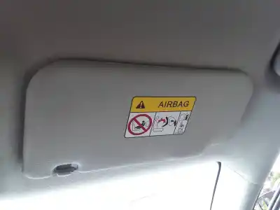 Second-hand car spare part right sunshade for opel corsa b 1.0 12v oem iam references 7620a918ha