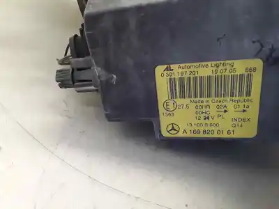 Автозапчасти б/у левая фара за MERCEDES-BENZ CLASE A W169 A 170 169.032 ссылки OEM IAM A1698200161  