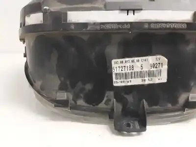 Second-hand car spare part dashboard for fiat i doblò (119) 1.3 16v multijet active com. (55kw) 75 cv / 55 kw oem iam references 51727188  