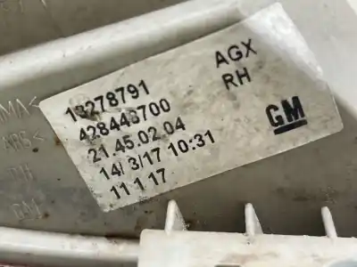 Автозапчасти б/у бампер задний правый фонарь за corsa zafira c excellence start stop ссылки oem iam 13278791  