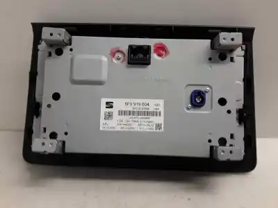 Second-hand car spare part multifunction display for seat ibiza (6j5) reference oem iam references 5f0919604  