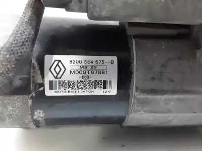Peça sobressalente para automóvel em segunda mão motor de arranque por renault kangoo dynamique referências oem iam 8200584675b  