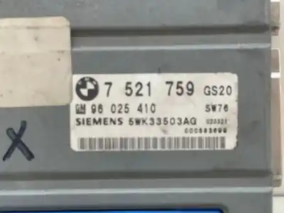 Second-hand car spare part automatic gearbox control unit for bmw x5 (e53) 3.0 i oem iam references 7521759  